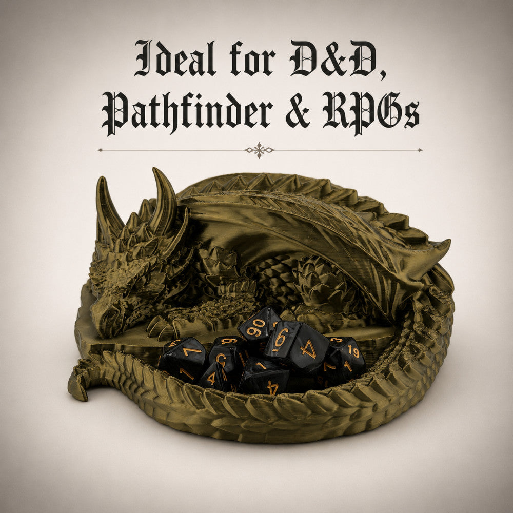 Snoozing Drake Dice Holders