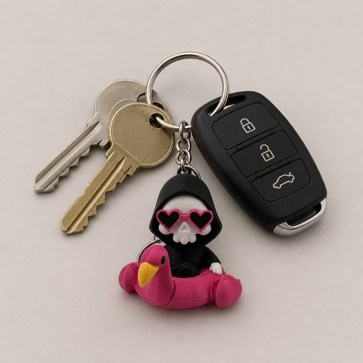 Grim Reaper Gaming Mini Halloween Keychain/Bagcharm