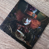 Alice in Wonderland Slate Coasters - Set of 4