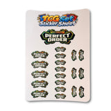 TCG Set Logo Sticker Sheet
