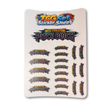 TCG Set Logo Sticker Sheet