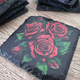 Gothic Tattoo Slate Coasters - Set of 4 #1