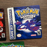 Pokémon Coasters Wooden Game Cover & Team Rocket Art