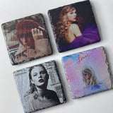 Taylor Swift Slate Coasters - The Eras Set