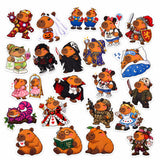 Capybara Cosplay Stickers