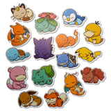 Sleeping Pokémon Stickers