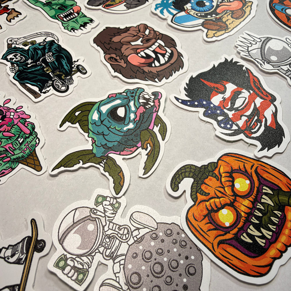 Monster Mayhem Stickers