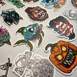 Monster Mayhem Stickers