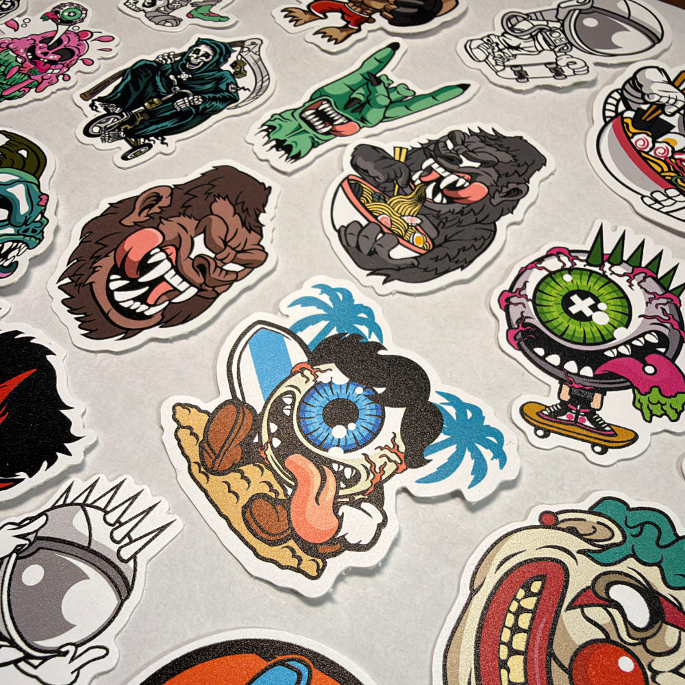 Monster Mayhem Stickers