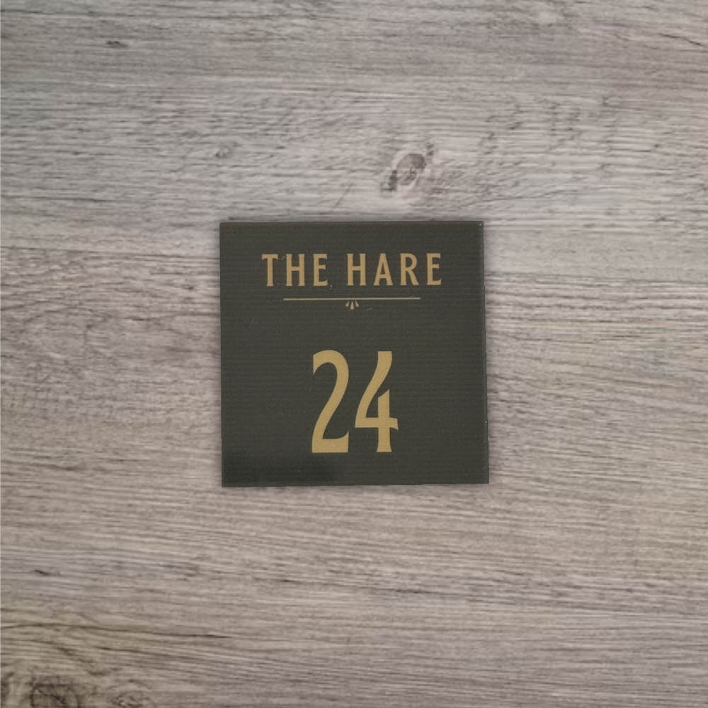 Gloss Table Numbers - Restaurant, Cafes, Bars.
