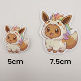 Eevee Cosplay Stickers