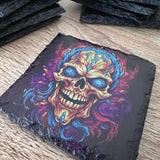 Gothic Tattoo Slate Coasters - Set of 4 #2