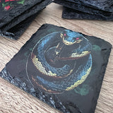 Gothic Tattoo Slate Coasters - Set of 4 #1