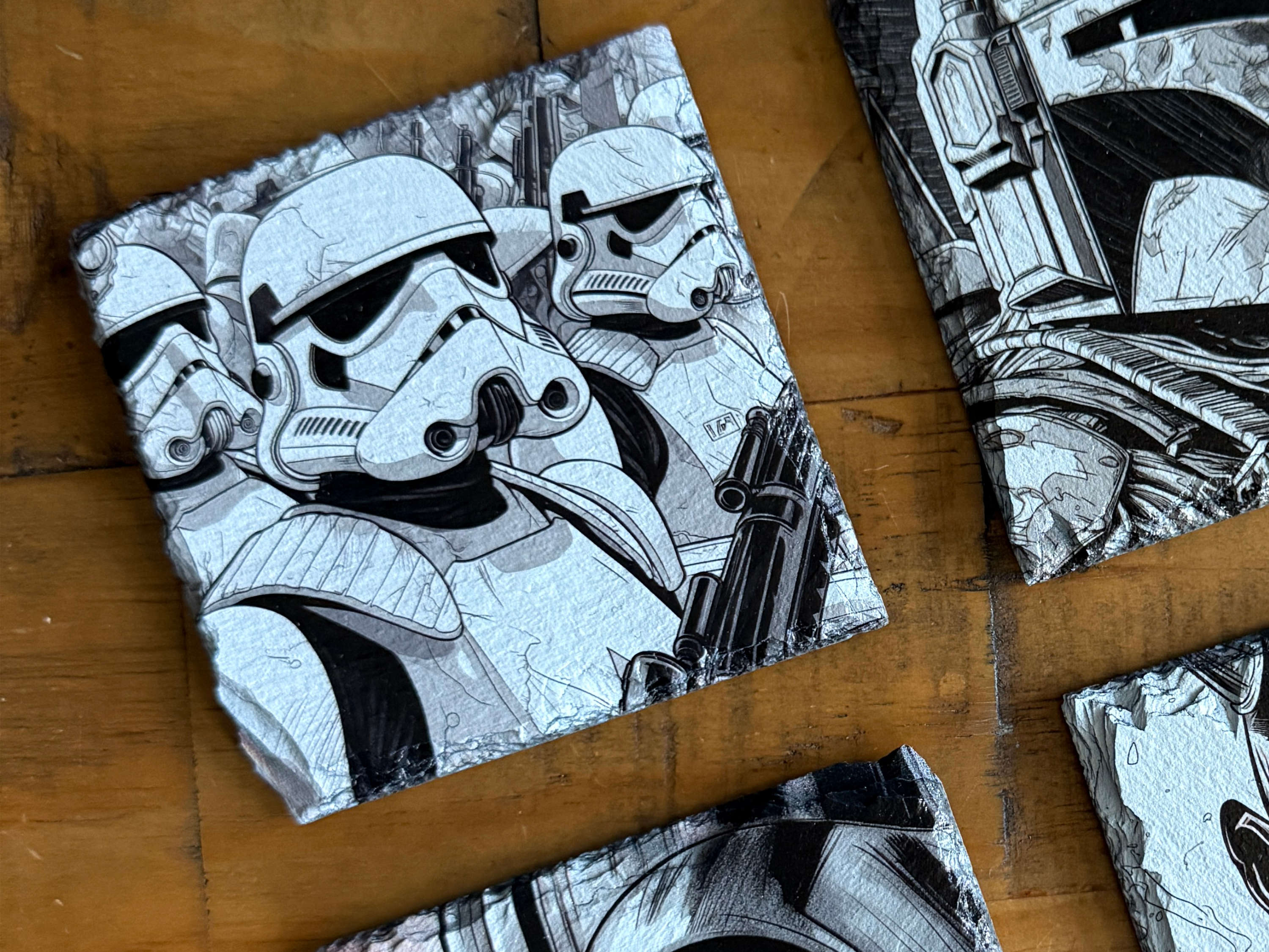 Star Wars Single Slate Coaster - Stormtrooper