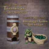 The Tavernkeeper's Dice Roller & Loot Lugger Goblin Dice Holder