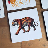 Flora and Fauna Wooden Coasters