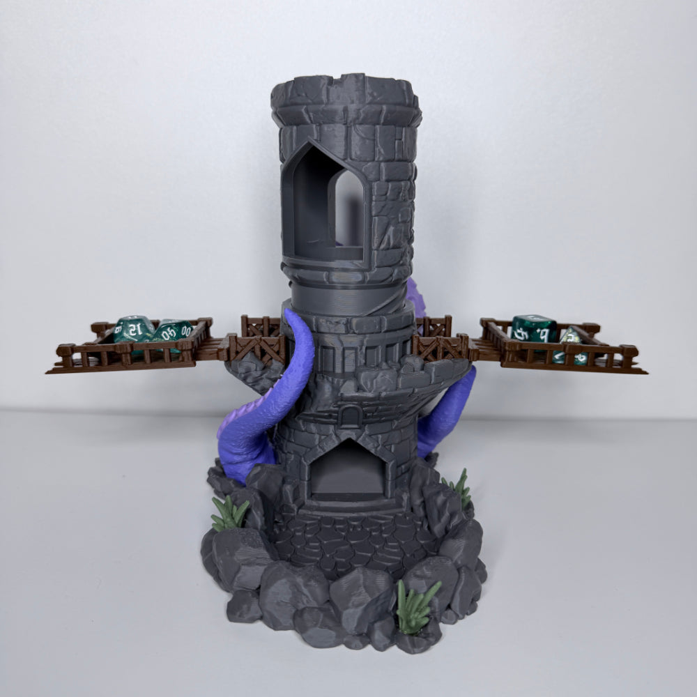 The Blackwater Watchtower Dice Roller & Kraken's Grasp Dice Holder