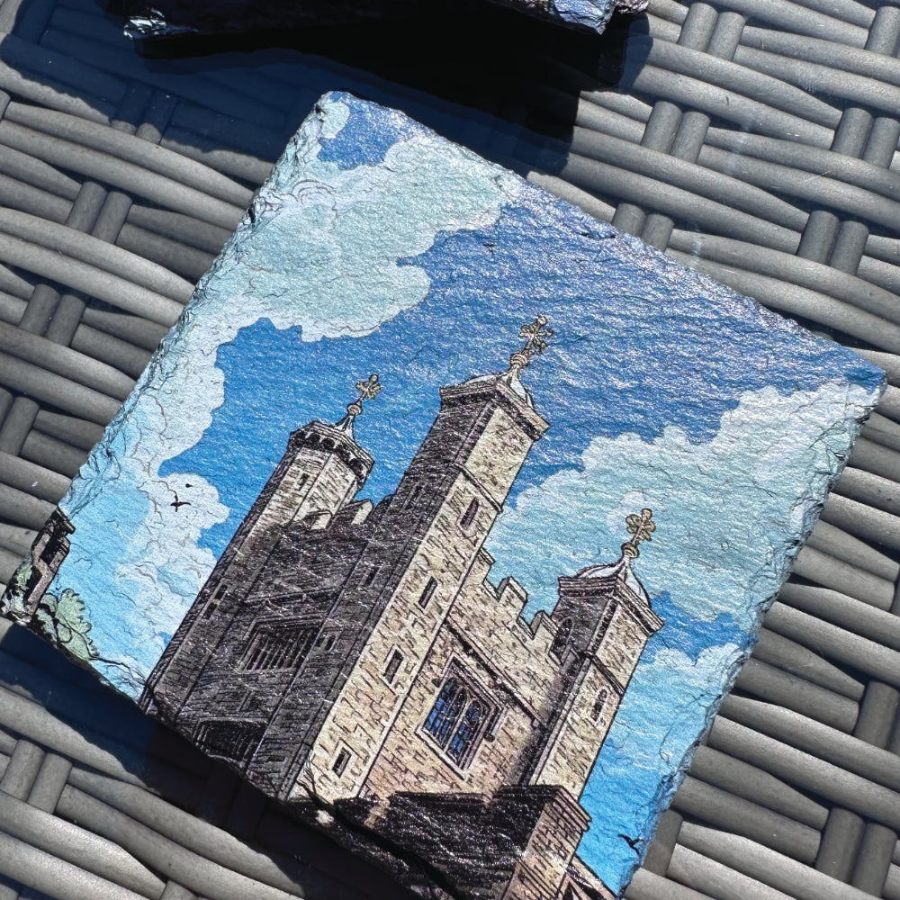 London Slate Coasters - Set of 4 #1