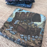 Pirate Slate Coasters - Set of 4 #1