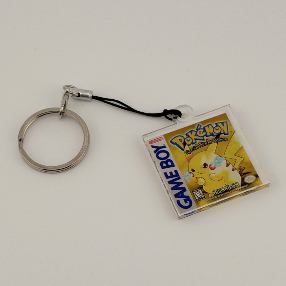 Pokémon Game Boy Art Keyring