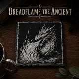 Dungeons and Dragons Fantasy Slate Coasters
