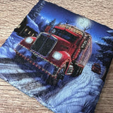 Christmas Slate Coasters - Driving Home For Christmas - GameOn.games