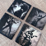 Music Legends Slate Coasters - Set of 4