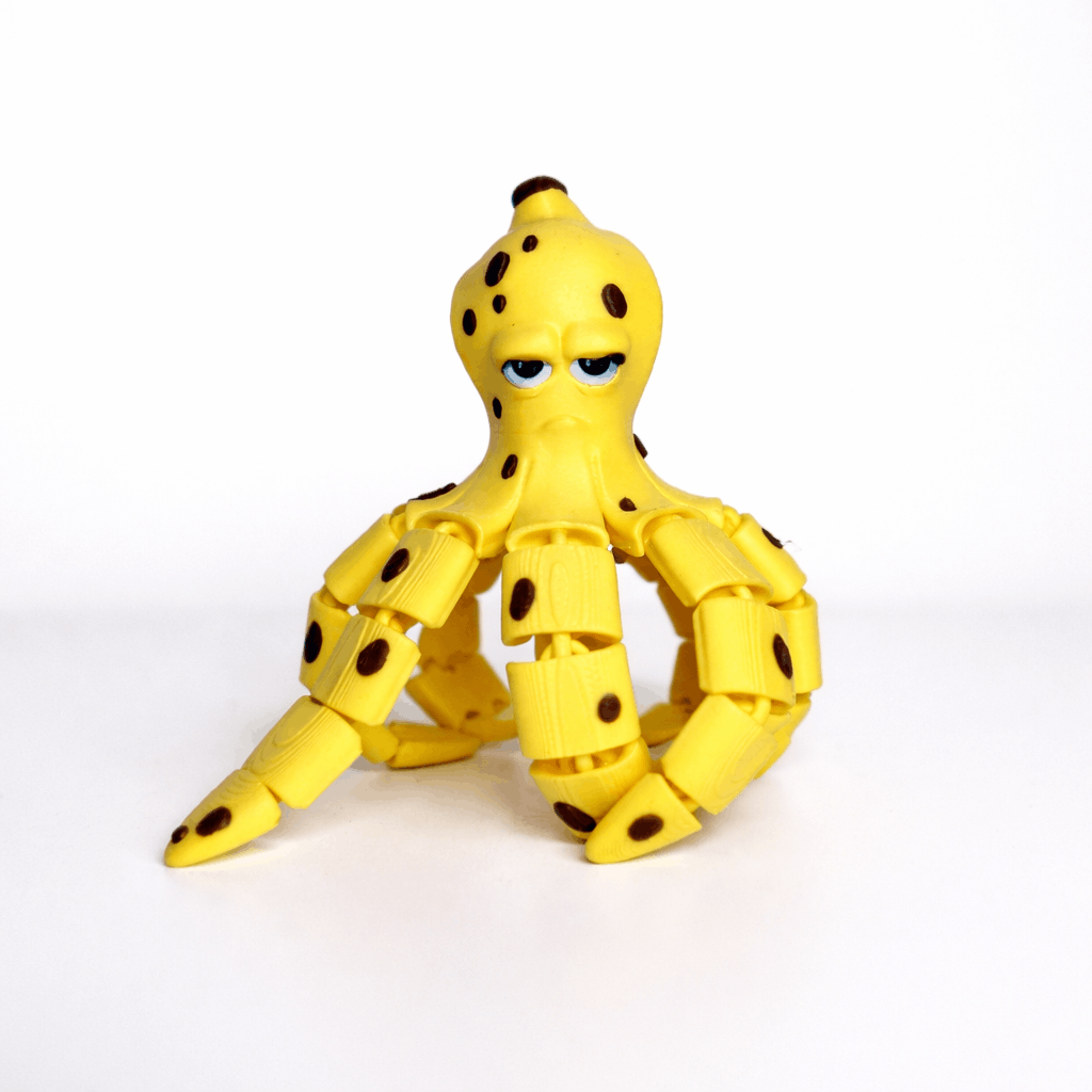 Flexi Banana Octopus Fidget