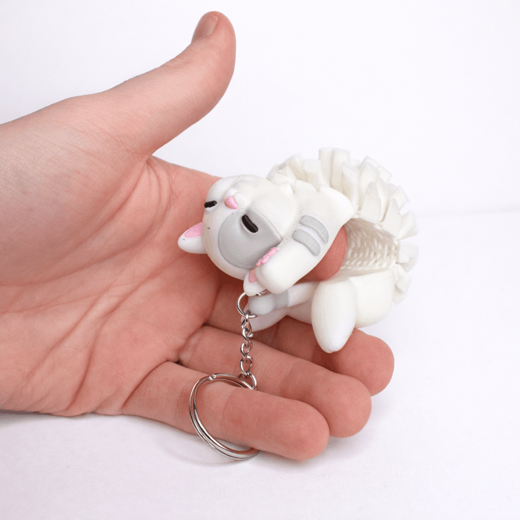 Super Flexi Mesh Animal Keychains