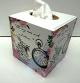 Alice in Wonderland Tissue Box Cover