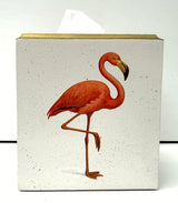 Flamingo Tissue Box Cover