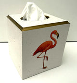 Flamingo Tissue Box Cover