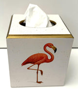 Flamingo Tissue Box Cover