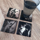Music Legends Slate Coasters - Set of 4