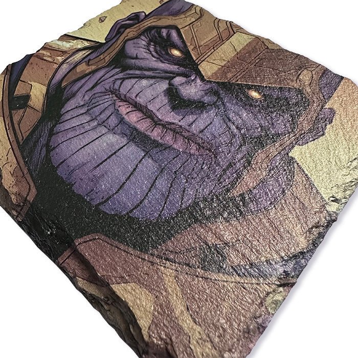 Marvel Slate Coasters - Thanos - GameOn.games
