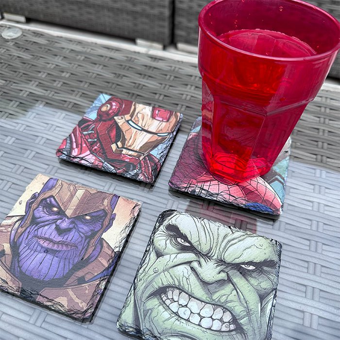 Marvel Slate Coasters - The Hulk - GameOn.games