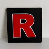 Pokémon Gameboy Cover & Team rocket Wooden Coasters - GameOn.games