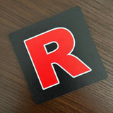 Pokémon Gameboy Cover & Team rocket Wooden Coasters - GameOn.games
