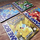 Pokémon Gameboy Cover Wooden Coasters - GameOn.games