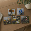 Floral Slate Coasters