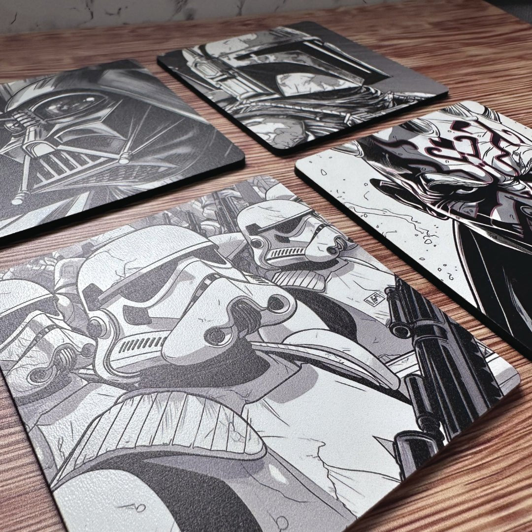 Star Wars Wooden Coasters - GameOn.games